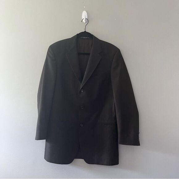 Hugo Boss Black Einstein Sigma 100% Virgin Wool Blazer Size 40L - Picture 1 of 7